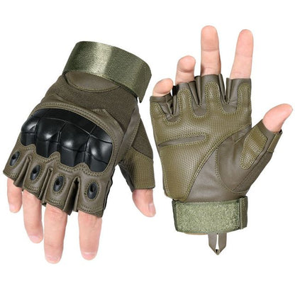 Full Finger Tactical Army Gloves Military Paintball Shooting Airsoft PU Leather Touch Screen Rubber Protective Gear Women Men - Jack of All Trends