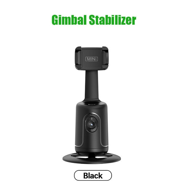 New Auto Face Tracking Gimbal Stabilizer Phone Tripod 360 Rotation Live Smart AI Follow-Up Photo Vlog Video Recorder - Jack of All Trends