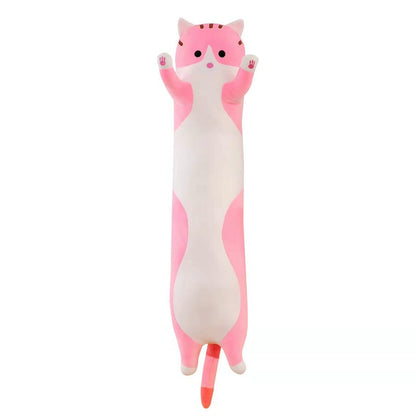 New Arrive 50cm Cute Soft Long Cat Boyfriend Plush Toys Stuffed Pause Office Nap Sleep Pillow Cushion Gift Doll for Kids Girls - Jack of All Trends