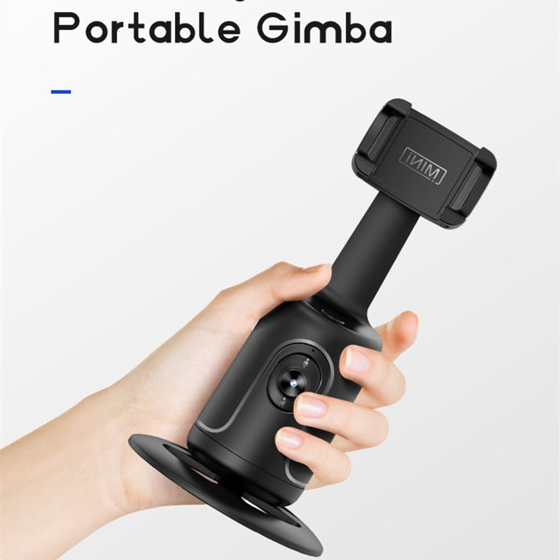 New Auto Face Tracking Gimbal Stabilizer Phone Tripod 360 Rotation Live Smart AI Follow-Up Photo Vlog Video Recorder - Jack of All Trends