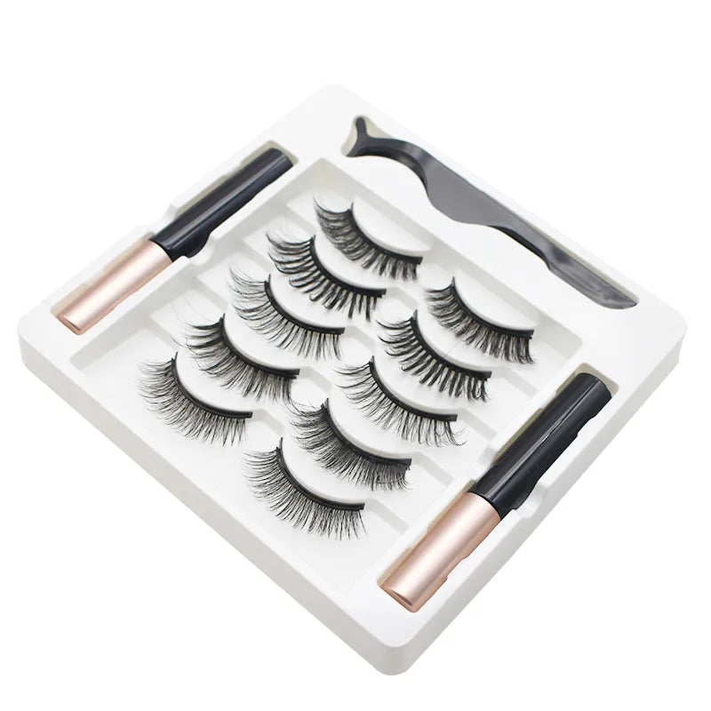 3D Eyelashes and Eyeliner Kit