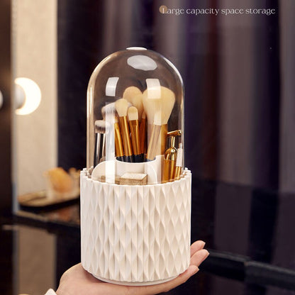 Rotating Makeup Brush Storage - Jack of All Trends