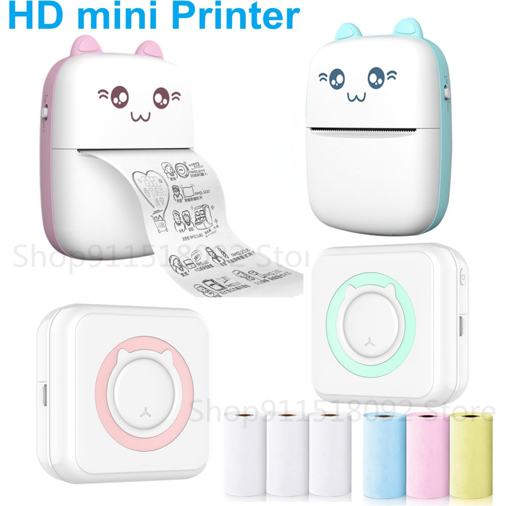 Cat Shape Mini Printer - Jack of All Trends