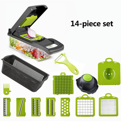 14 In 1 Multifunctional Vegetable Chopper - Jack of All Trends