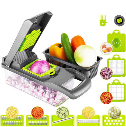 14 In 1 Multifunctional Vegetable Chopper - Jack of All Trends