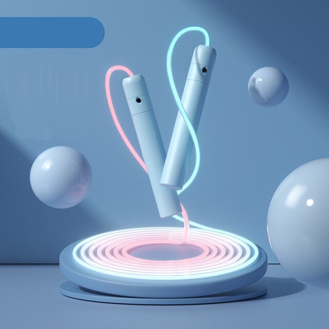 Glowing LED Rainbow Jumping Rope - Jack of All Trends