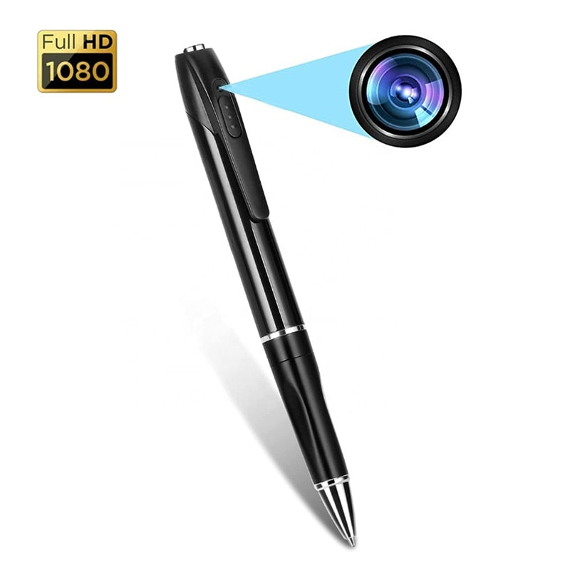 Mini Camera Pen Pocket Sport Digital Voice Video Recorder for Business Conference 1080P Wearable Body Micro Cam Security Cameras - Jack of All Trends