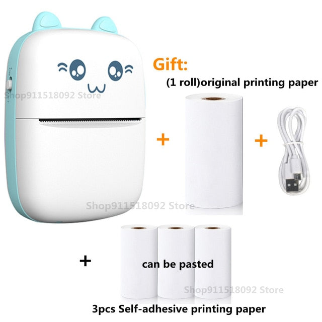 Cat Shape Mini Printer - Jack of All Trends