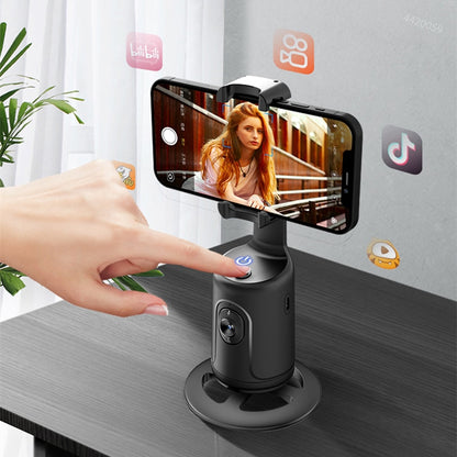 New Auto Face Tracking Gimbal Stabilizer Phone Tripod 360 Rotation Live Smart AI Follow-Up Photo Vlog Video Recorder - Jack of All Trends