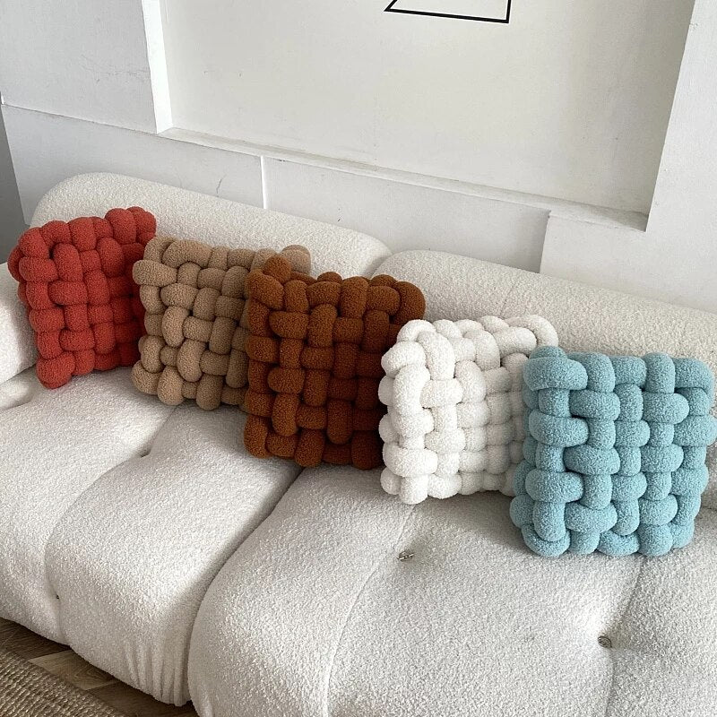 High End Lamb Fleece Back Cushion - Jack of All Trends