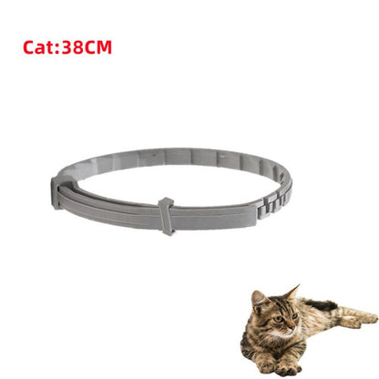 Pet Cat Dog Flea and Tick Remover Collar Anti-parasitic Necklace Adjustable Anti Flea Dog Collar for Puppy Cat Big Dog Products - Jack of All Trends