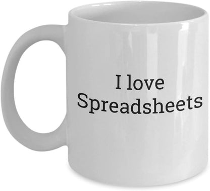 Freak in the Sheets Coffe Mug Spreadsheet Excel Mug Xmas Gift for Boss CPA Friend Coworkers Accountant Coffe Mug for Office Work - Jack of All Trends