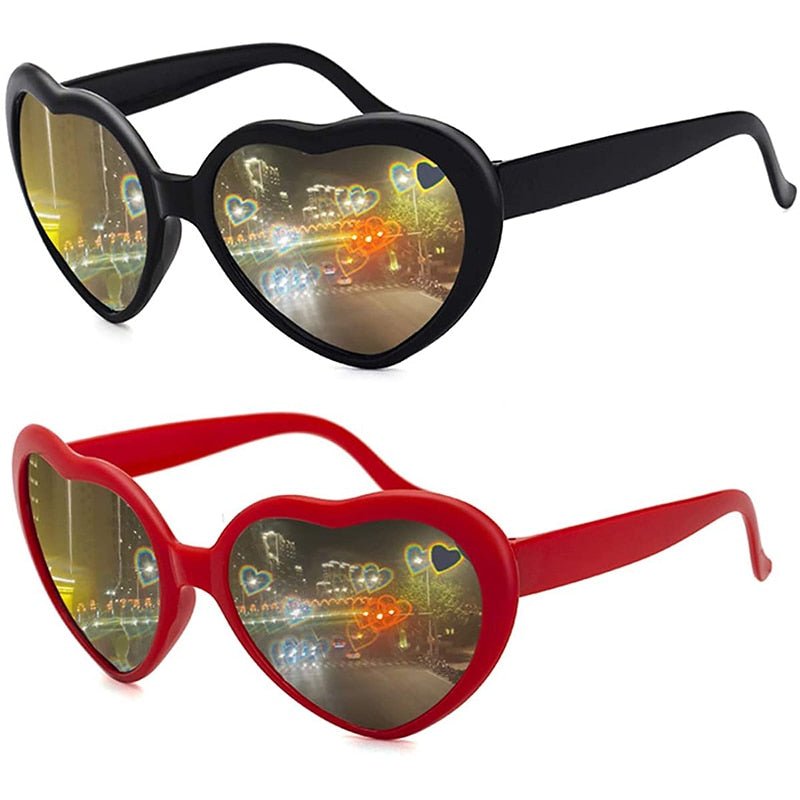 Heart Shaped Effects Glasses - Jack of All Trends