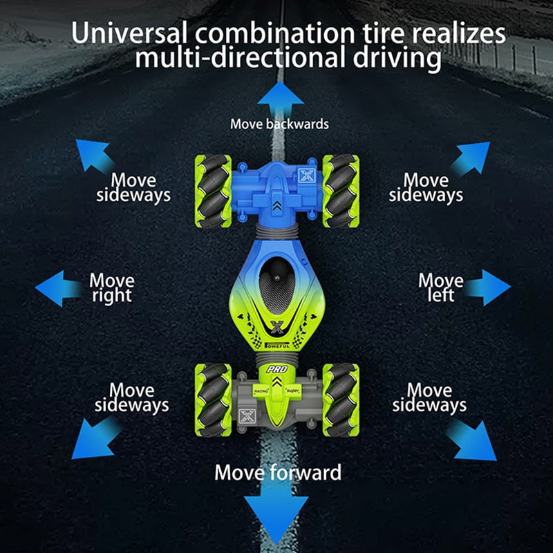 RC Watch Gesture Rotation Stunt Car - Jack of All Trends