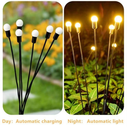 Solar Outdoor Light LED firefly lamp Garden Decoration Waterproof Garden Home Lawn Fireworks Light floor New Year Christmas - Jack of All Trends