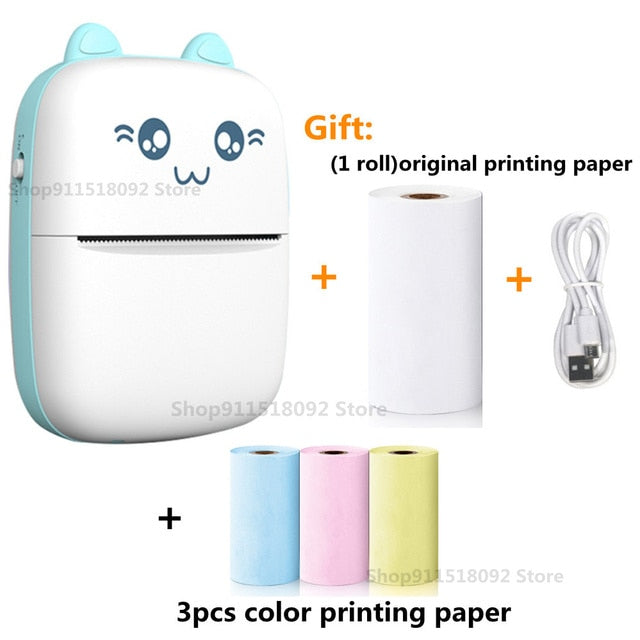 Cat Shape Mini Printer - Jack of All Trends