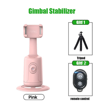 New Auto Face Tracking Gimbal Stabilizer Phone Tripod 360 Rotation Live Smart AI Follow-Up Photo Vlog Video Recorder - Jack of All Trends