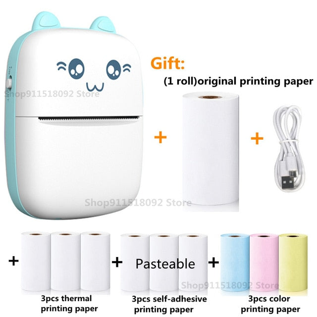 Cat Shape Mini Printer - Jack of All Trends