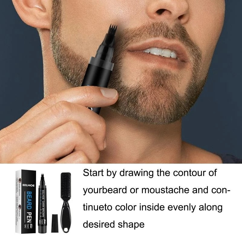 Beard Enhancer Brush Pen Kit - Jack of All Trends