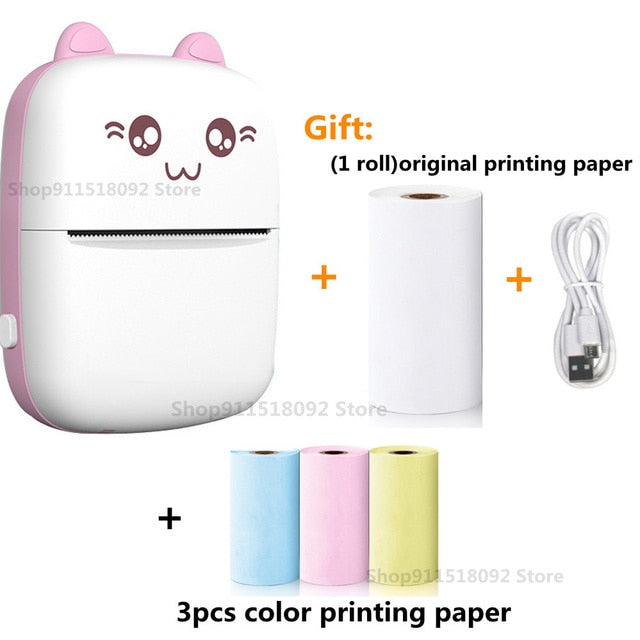 Cat Shape Mini Printer - Jack of All Trends