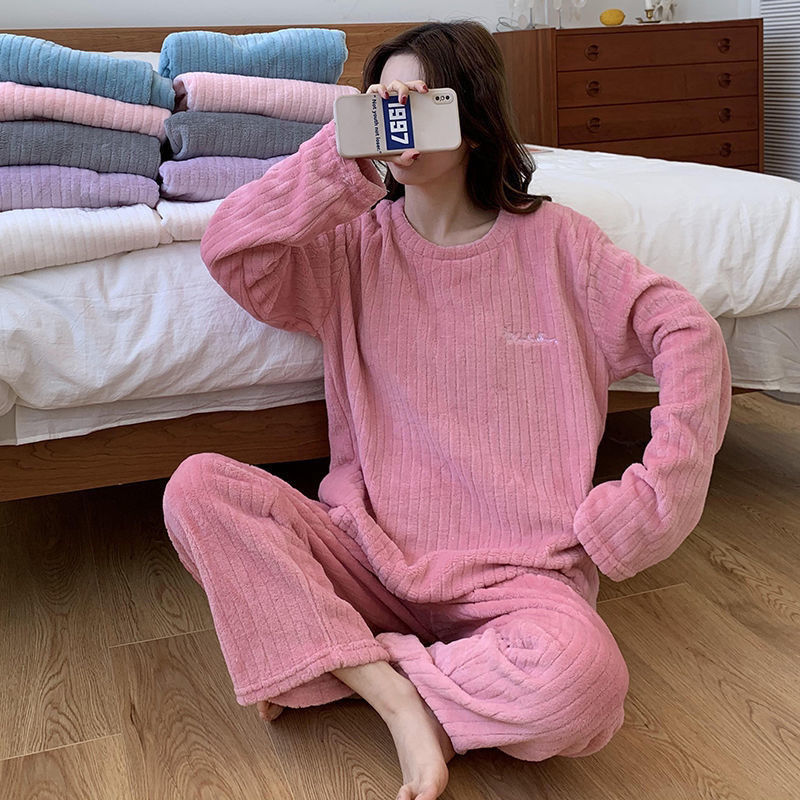 Winter Soft Velvet Pajamas Set - Jack of All Trends